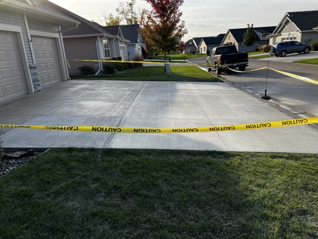 premium concrete driveway installation in Maple Grove