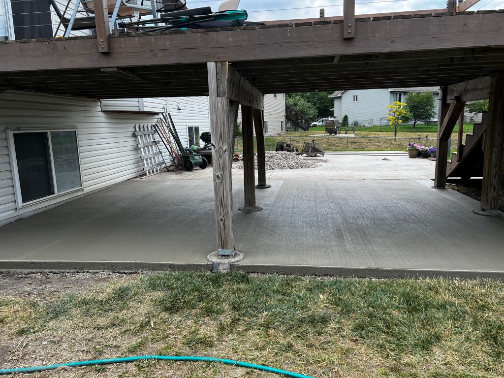 Under Deck Concrete